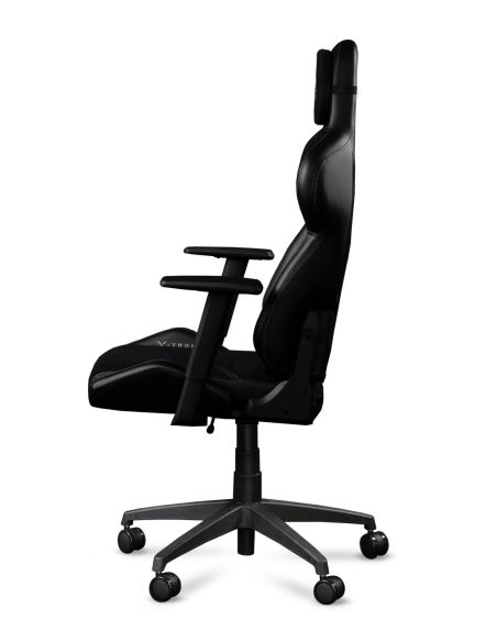 Silla Gamer Genotype X-tron Ergonomica Pc Reclinable 180 1d Apoyabrazos Regulables Tela Garantia Negra Giratoria Ruedas De Goma
