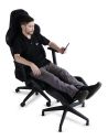 Silla Gamer Negra Genotype X-Tron 1D con almohadas - Envío Gratis